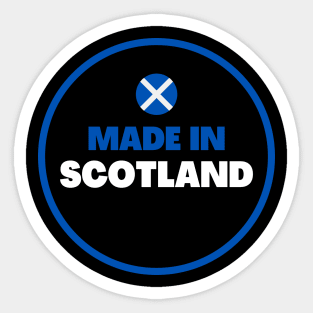 Made in Scotland Sticker